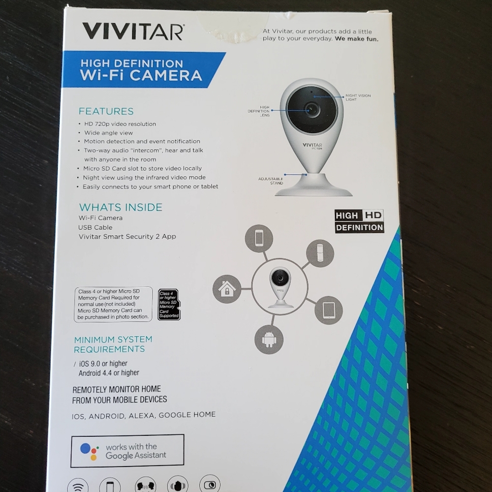 Vivatar smart security Wi-Fi cam